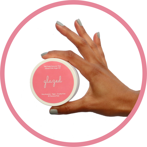 Argan Oil Infused Nail Polish Remover Pads (acetone free)